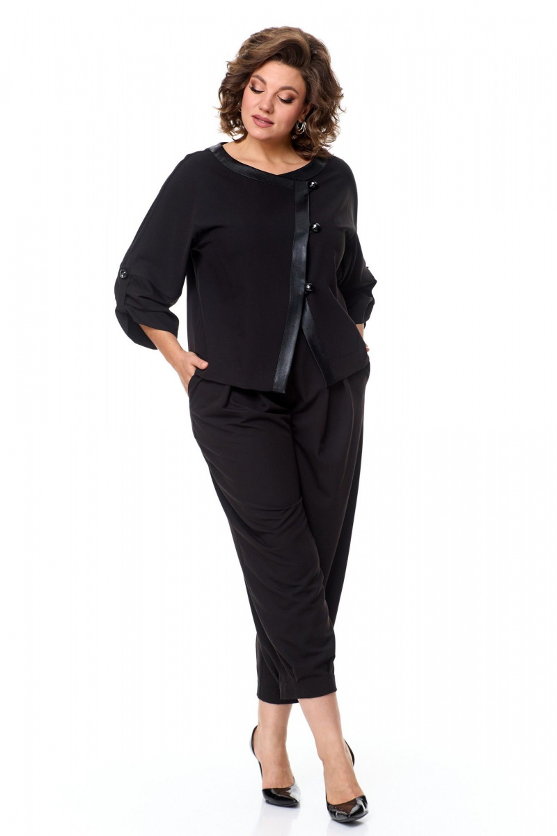 Брючный костюм Michel chic 1355 черный