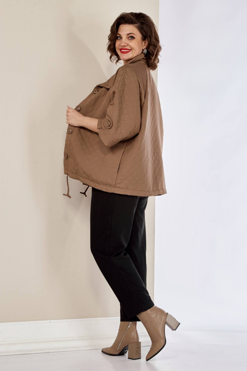 Женская куртка Shetti 2145 кэмел