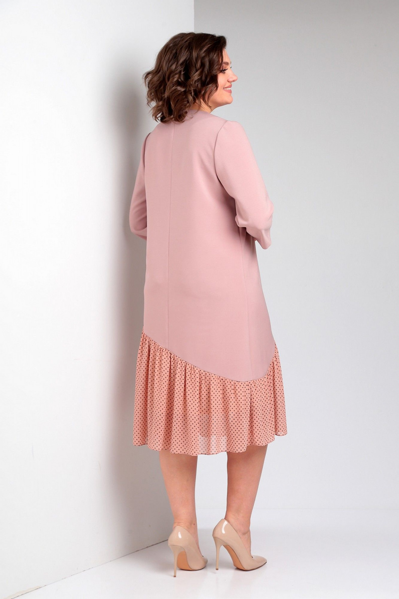 Платья Liona Style 756 персиковый