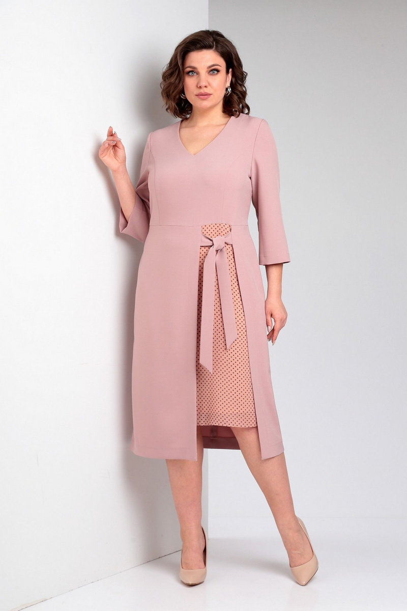 Платья Liona Style 896 персиковый