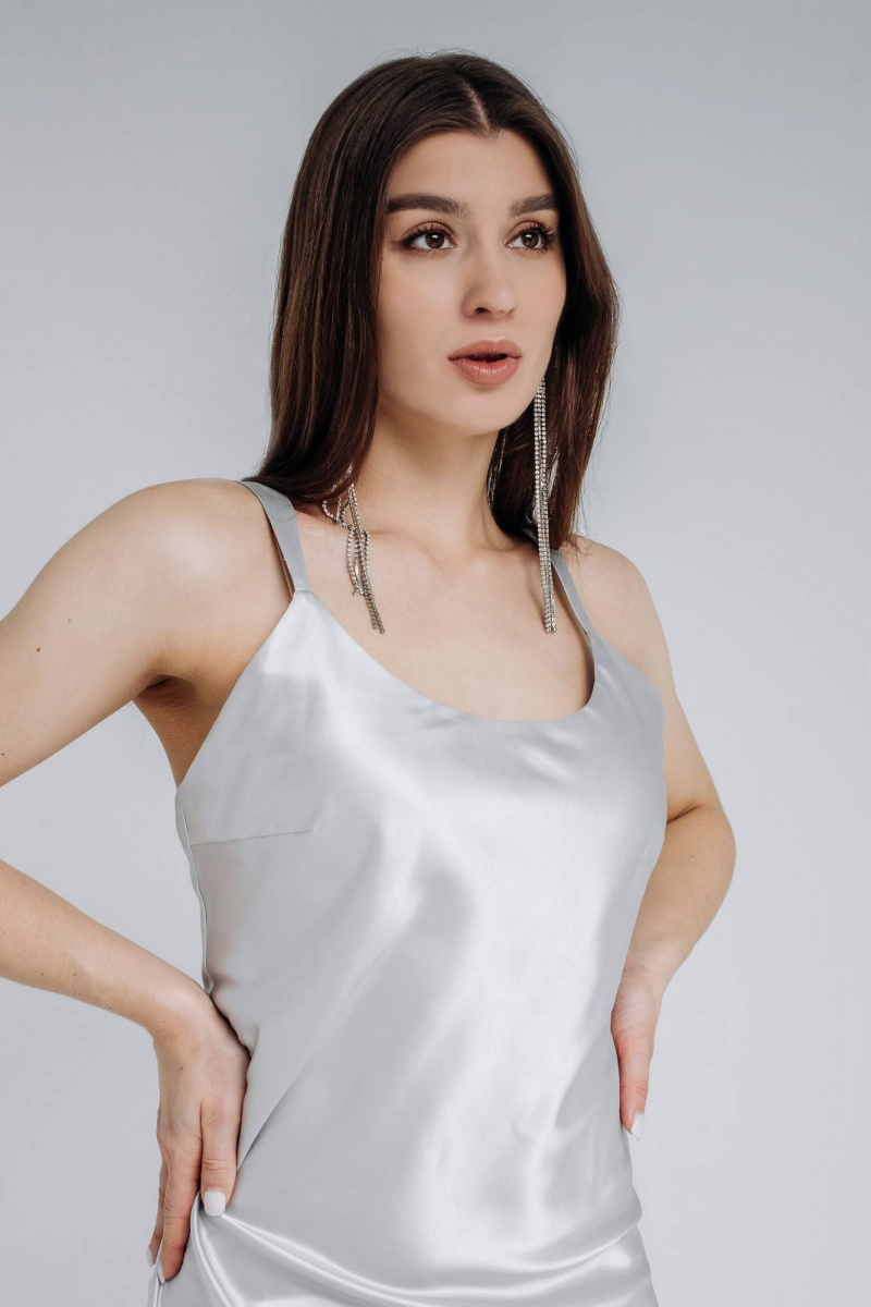 Платья Legend Style D-052 серебро