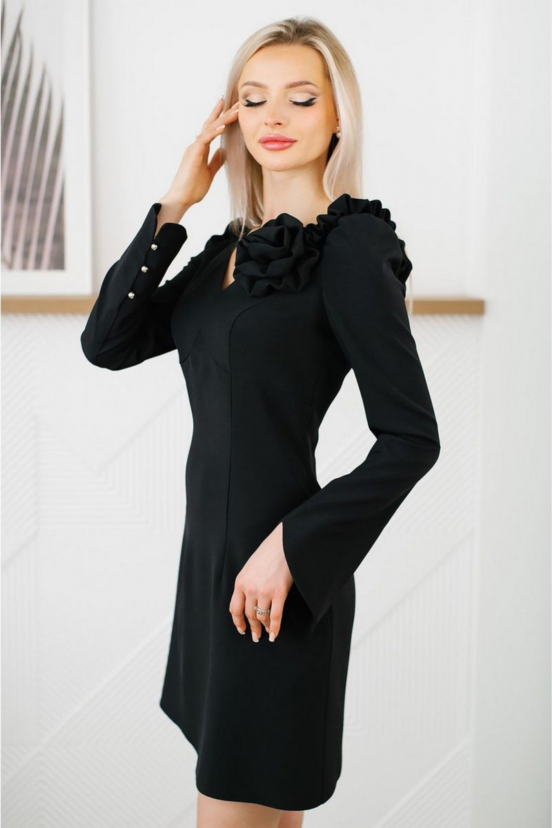 Платья MONA STYLE FASHION&DESIGN 23033 черный