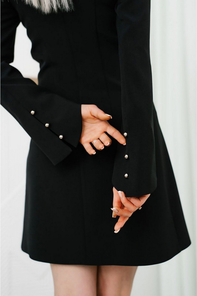 Платья MONA STYLE FASHION&DESIGN 23033 черный