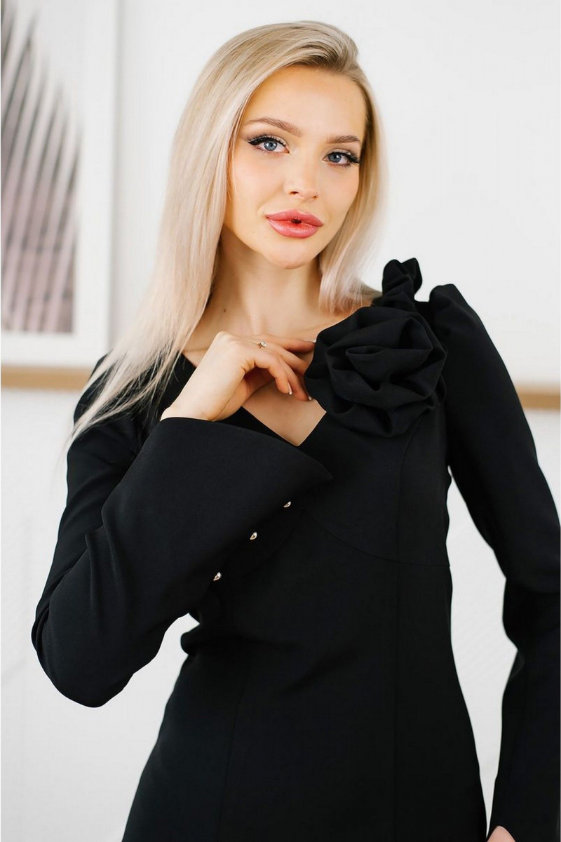 Платья MONA STYLE FASHION&DESIGN 23033 черный
