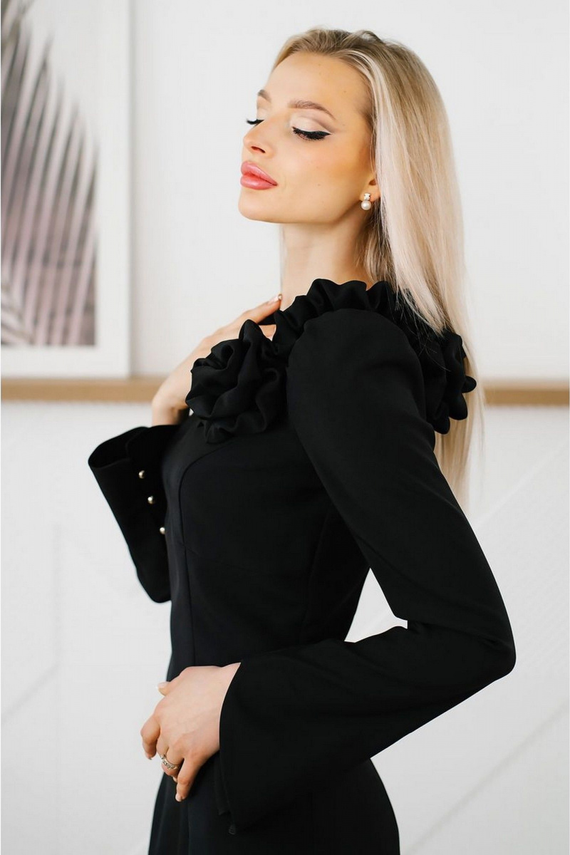 Платья MONA STYLE FASHION&DESIGN 23033 черный