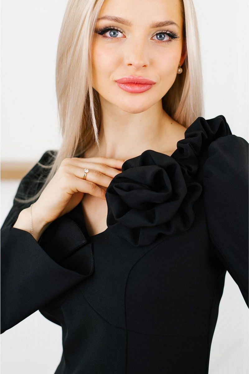 Платья MONA STYLE FASHION&DESIGN 23033 черный