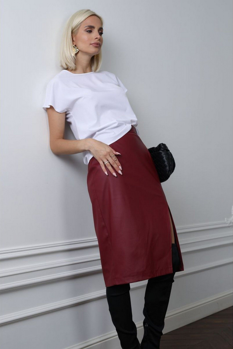 Блузы MIRSINA FASHION 1618 белый