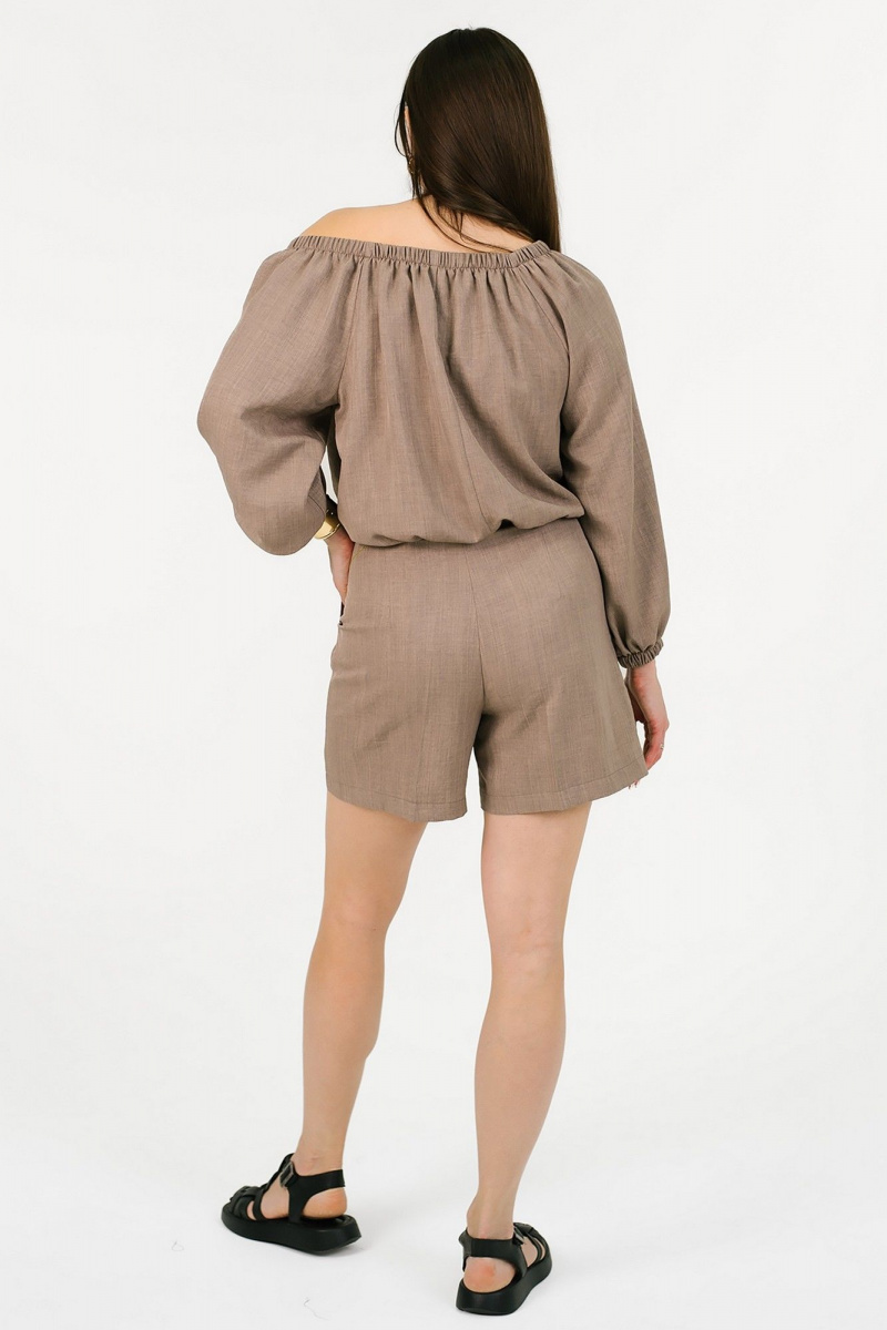 Шорты MONA STYLE FASHION&DESIGN 24060-1 капучино