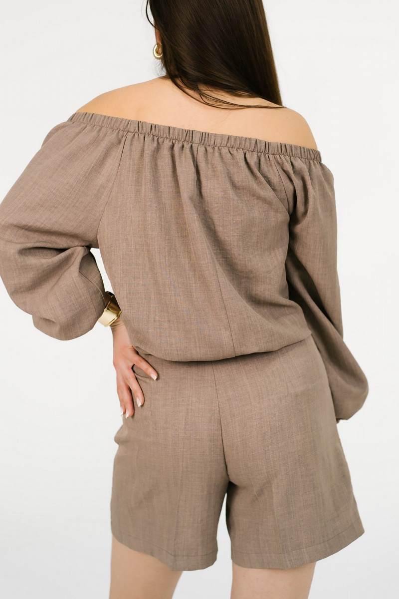 Шорты MONA STYLE FASHION&DESIGN 24060-1 капучино