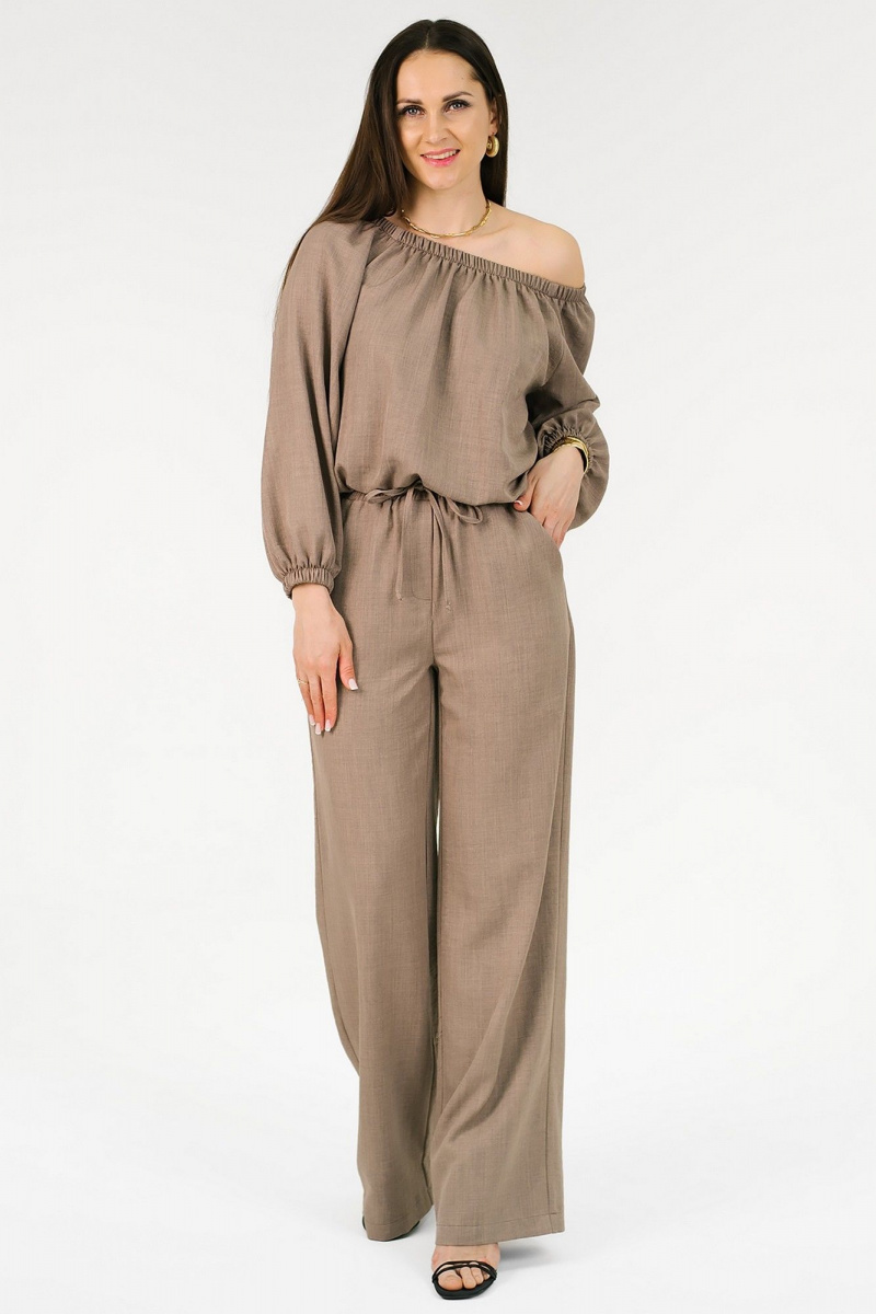 Блузы MONA STYLE FASHION&DESIGN 23038 капучино
