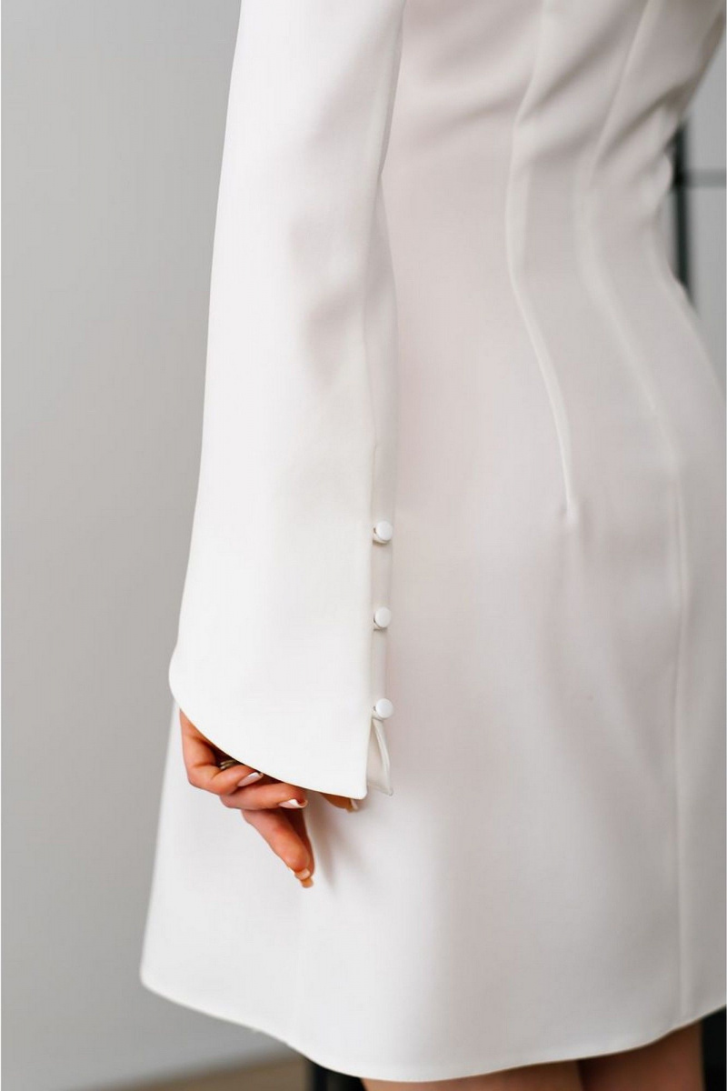 Платья MONA STYLE FASHION&DESIGN 23033 белый