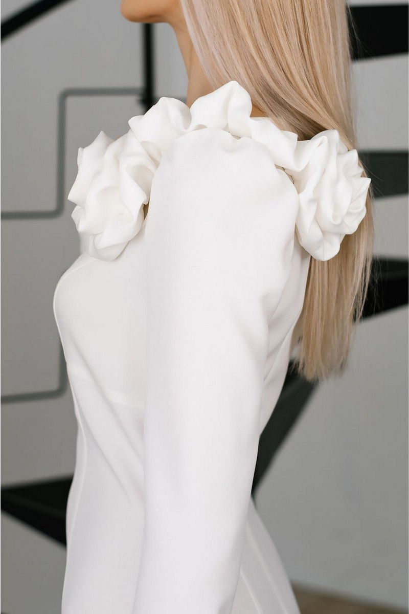 Платья MONA STYLE FASHION&DESIGN 23033 белый