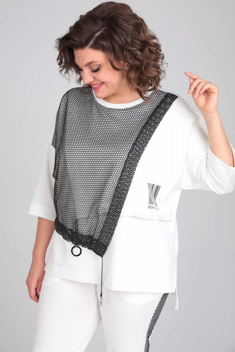 Брючный комплект Michel chic 1329/1 белый