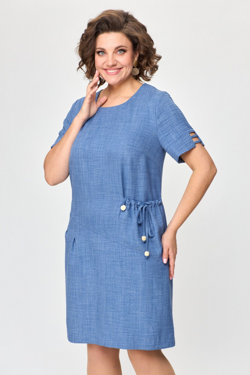 Платья Moda Versal П-2469 голубой