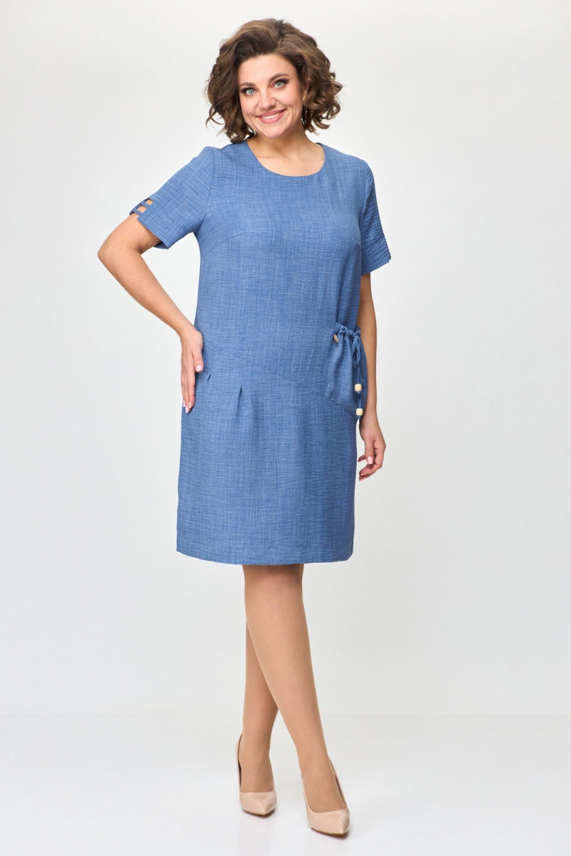 Платья Moda Versal П-2469 голубой