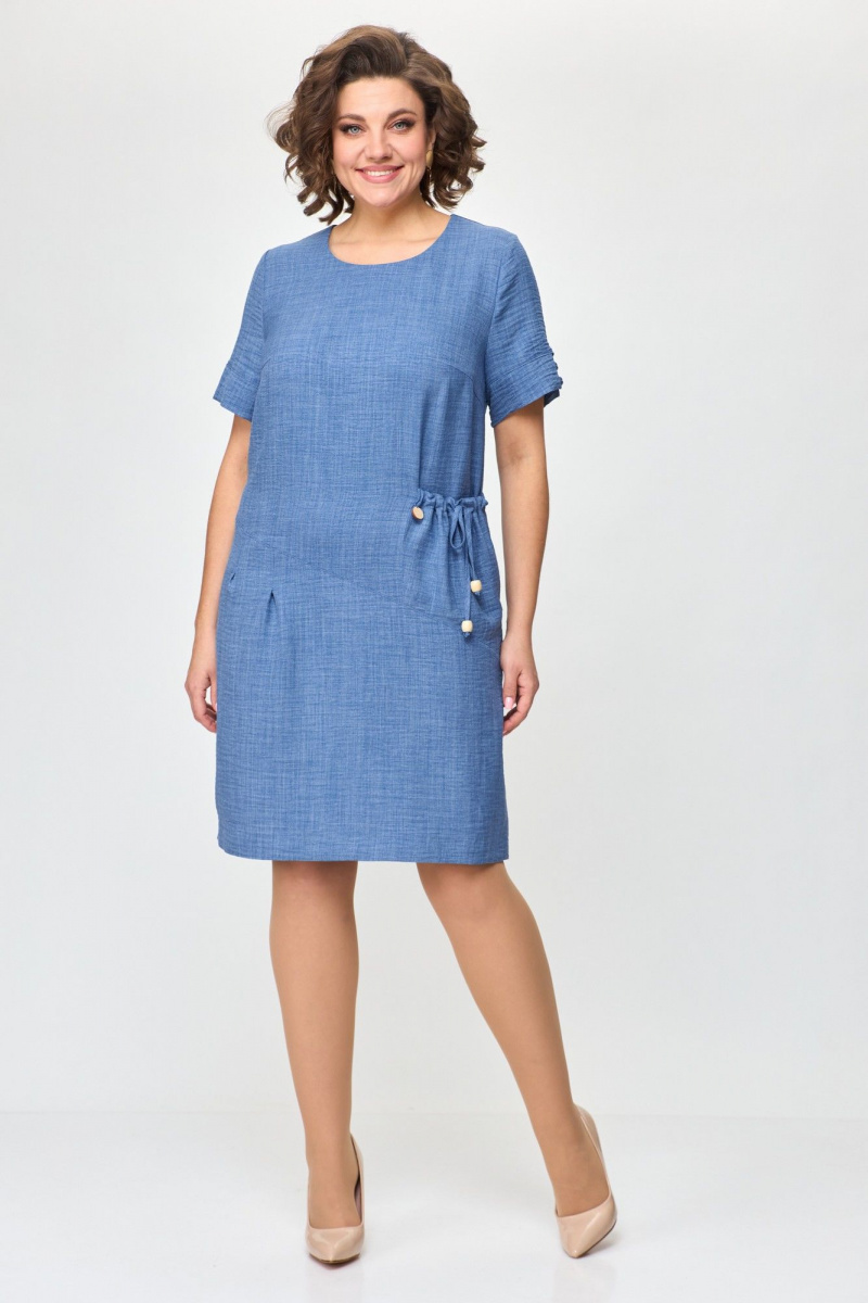 Платья Moda Versal П-2469 голубой