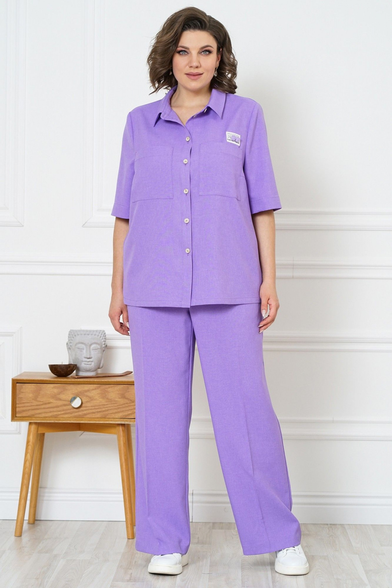 Брючный комплект Alani Collection 2118 сирень