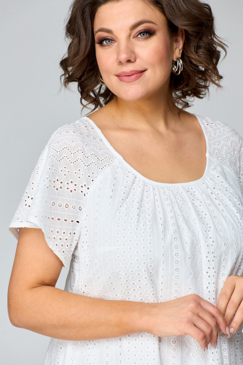 Платья ANASTASIA MAK 1185 молочный