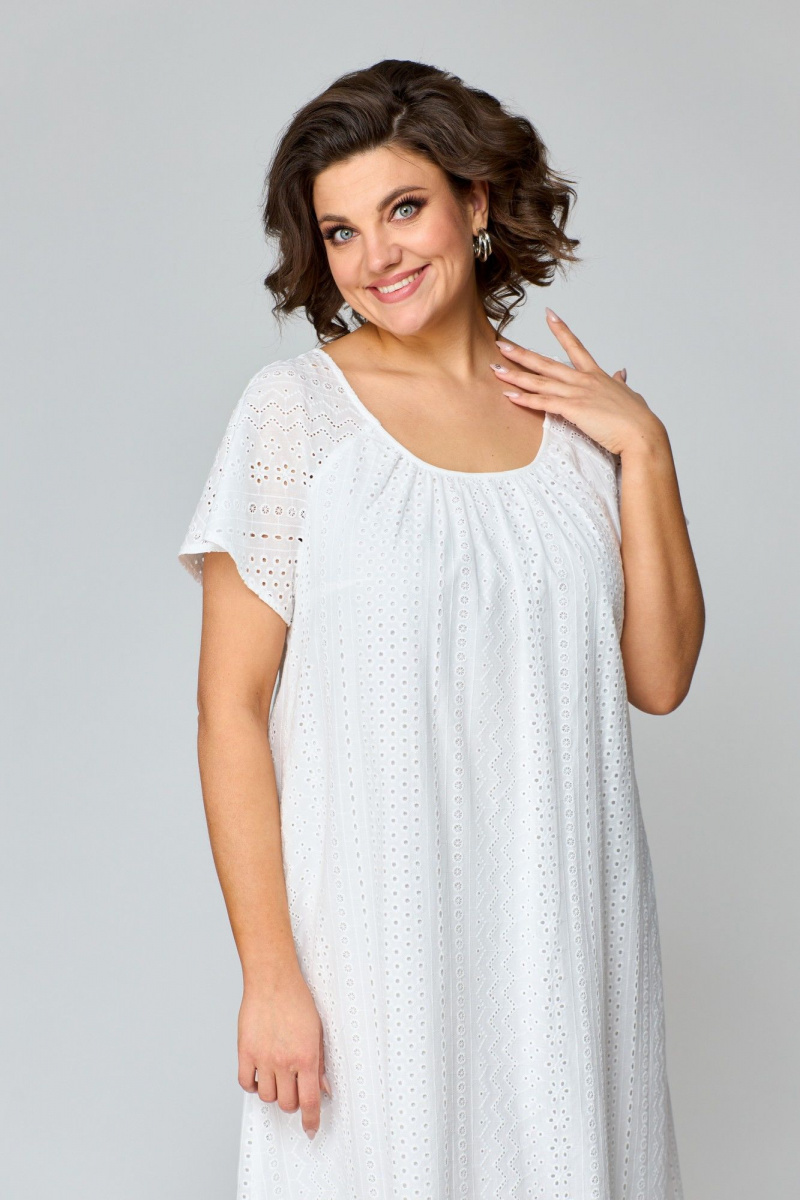 Платья ANASTASIA MAK 1185 молочный