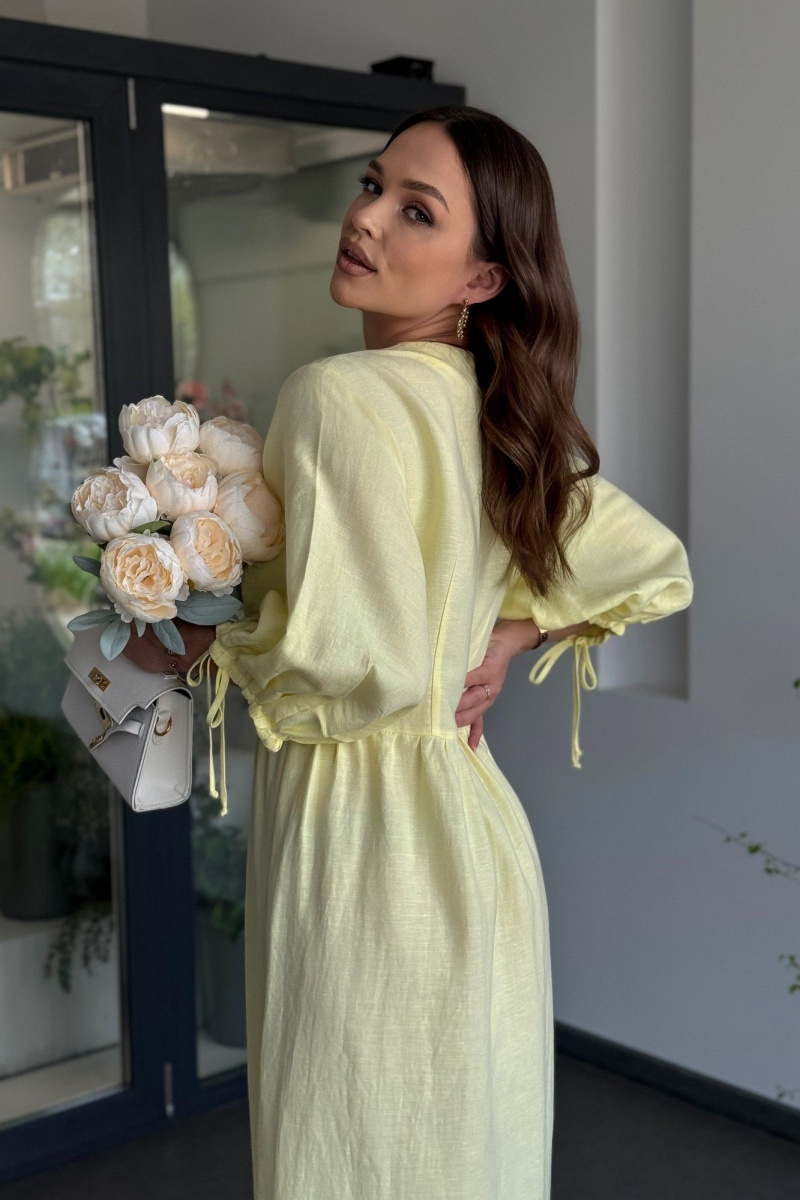 Платья Dilana VIP 2028 желтый