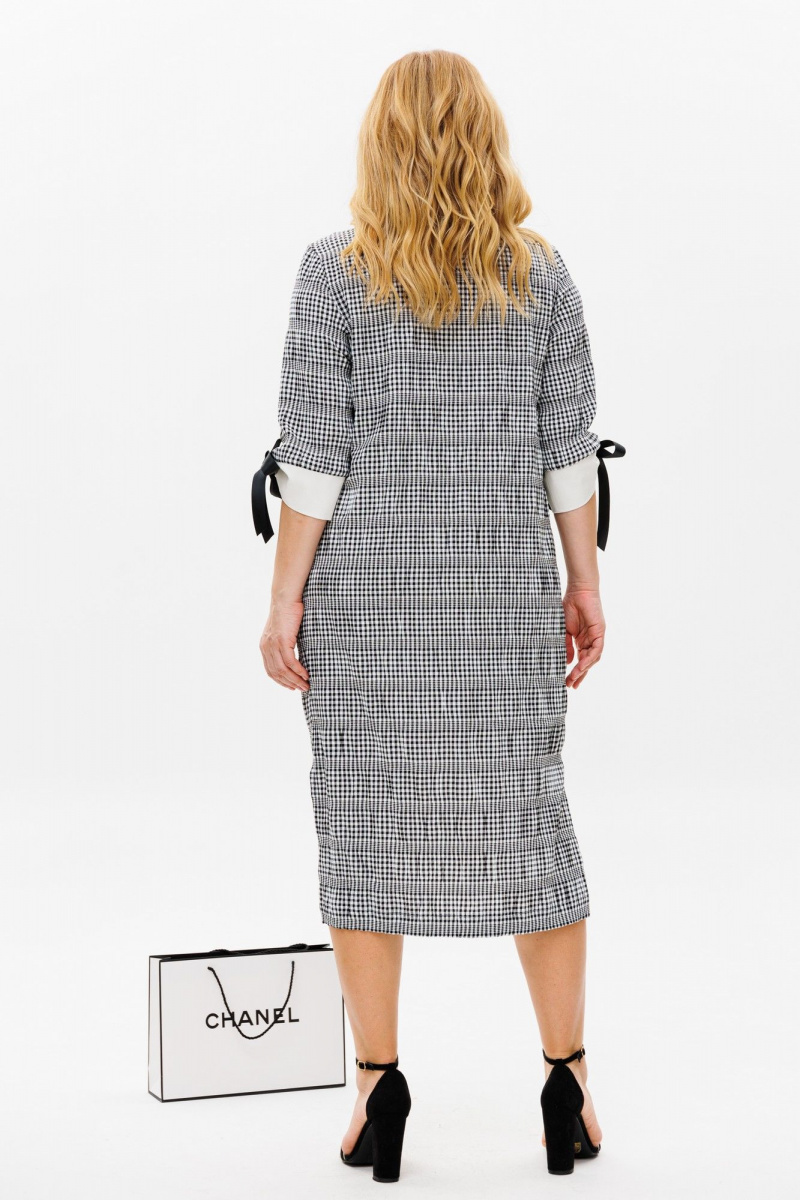 Платья Michel chic 2163 черный+белый
