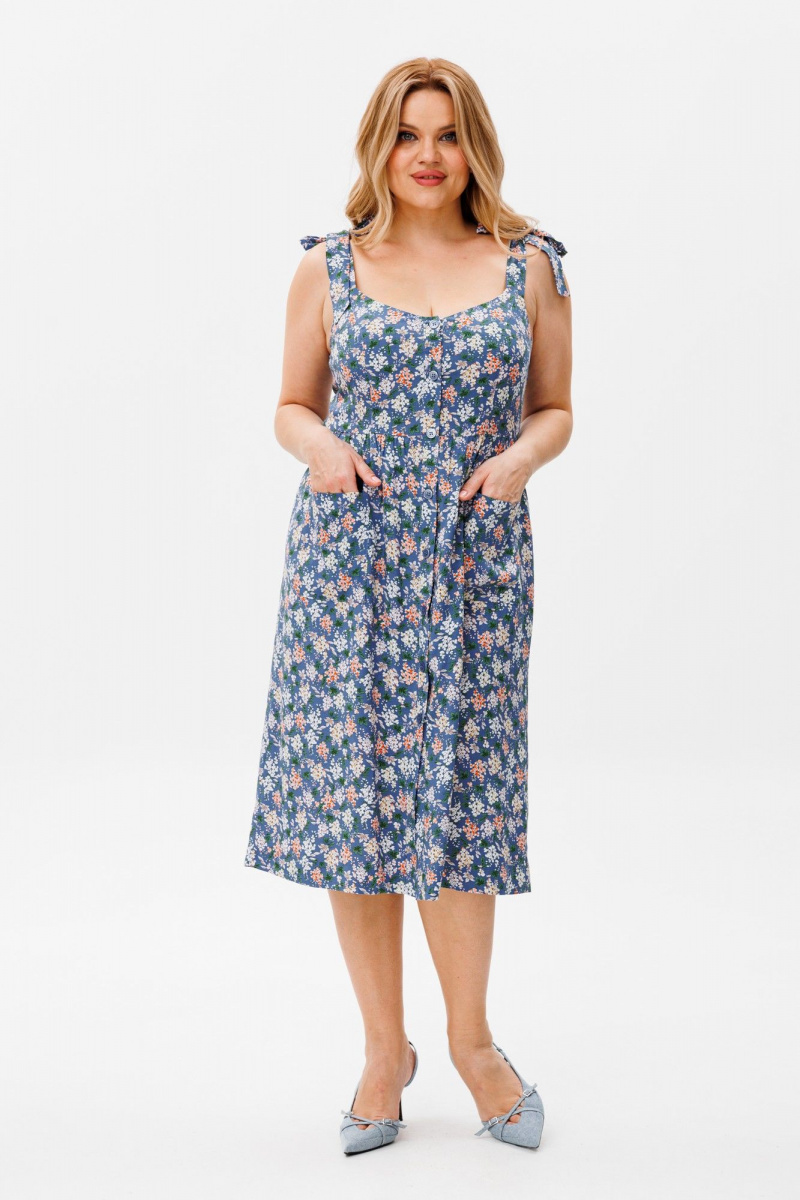 Платья Michel chic 2130 голубой