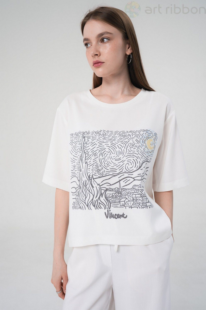 Блузы Art Ribbon M1038T