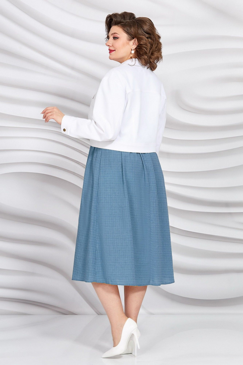 Плательный комплект Mira Fashion 5417-2 синий