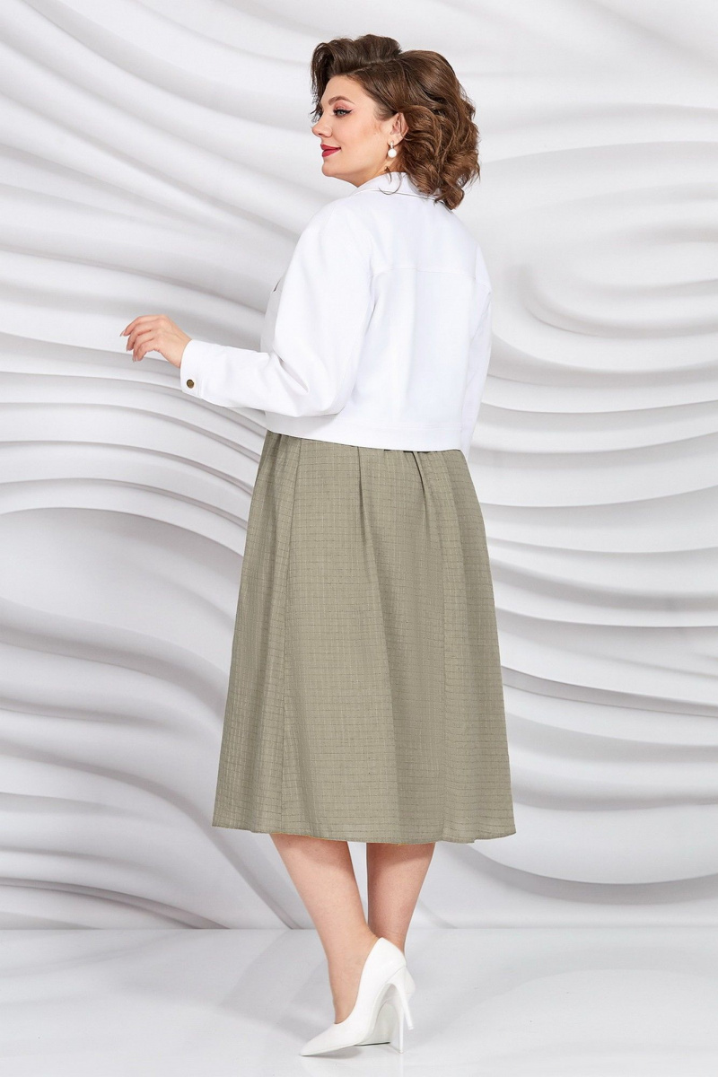 Плательный комплект Mira Fashion 5417-3 хаки