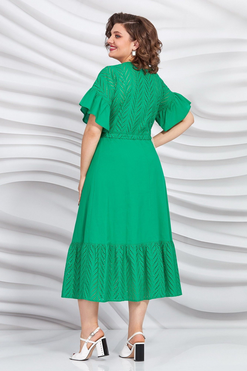 Платья Mira Fashion 5421-2 зеленый