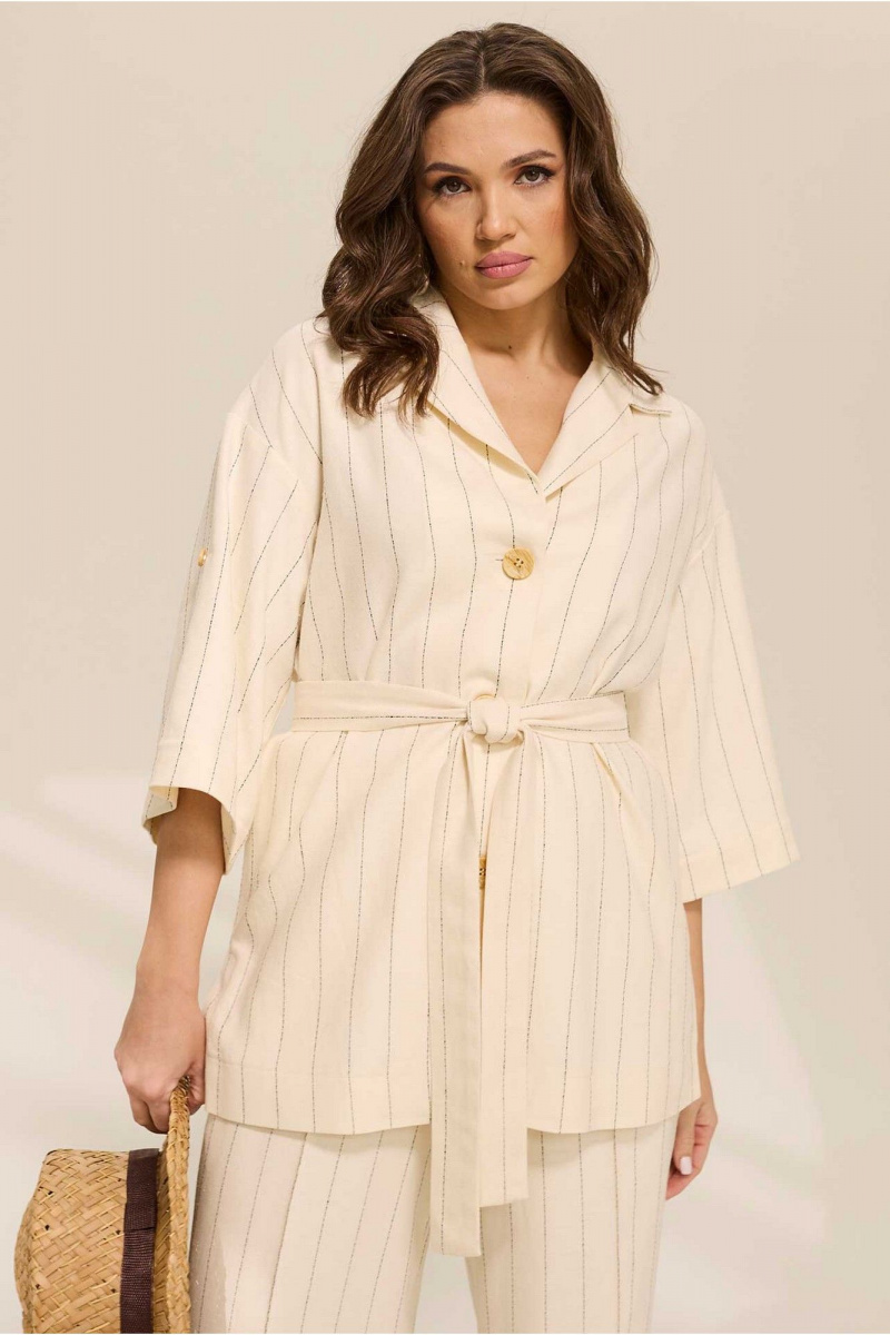 Брючный комплект Mislana 1081 бежевый