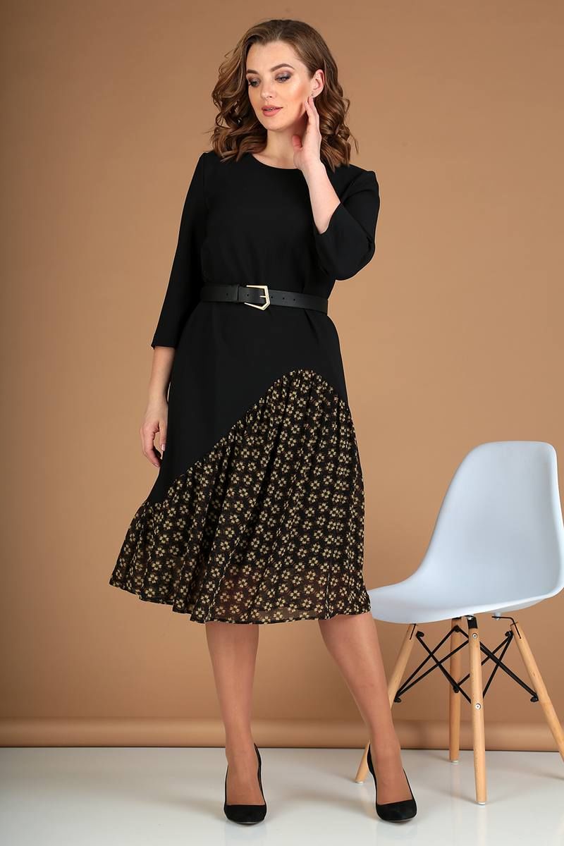 Платья Liona Style 756 черный