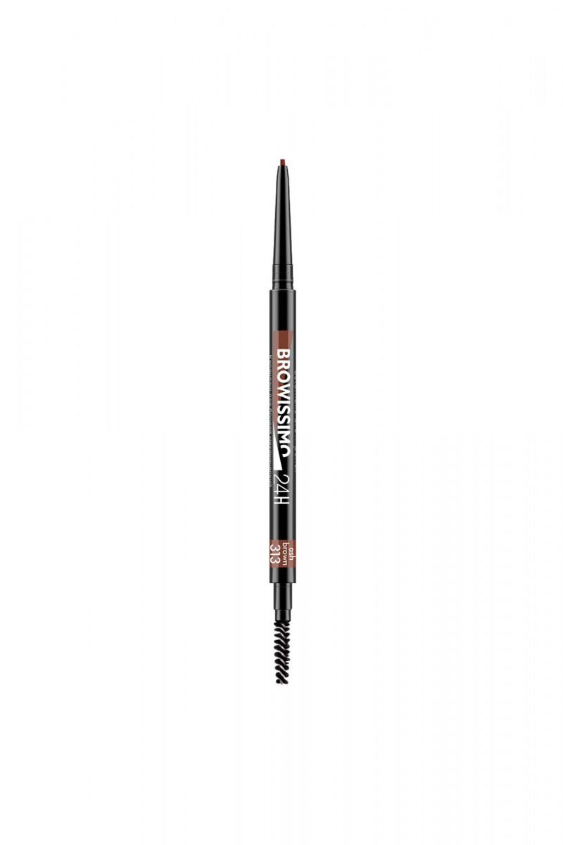 Карандаши для бровей LUXVISAGE BROWISSIMO_ultra_slim_super_stay_24H 313 ash brown