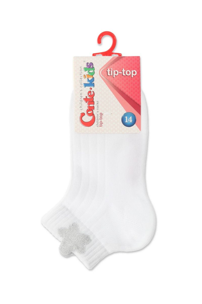 Колготки, носки и гольфы Conte Elegant Conte-kids_TIP-TOP_звезда_493 белый