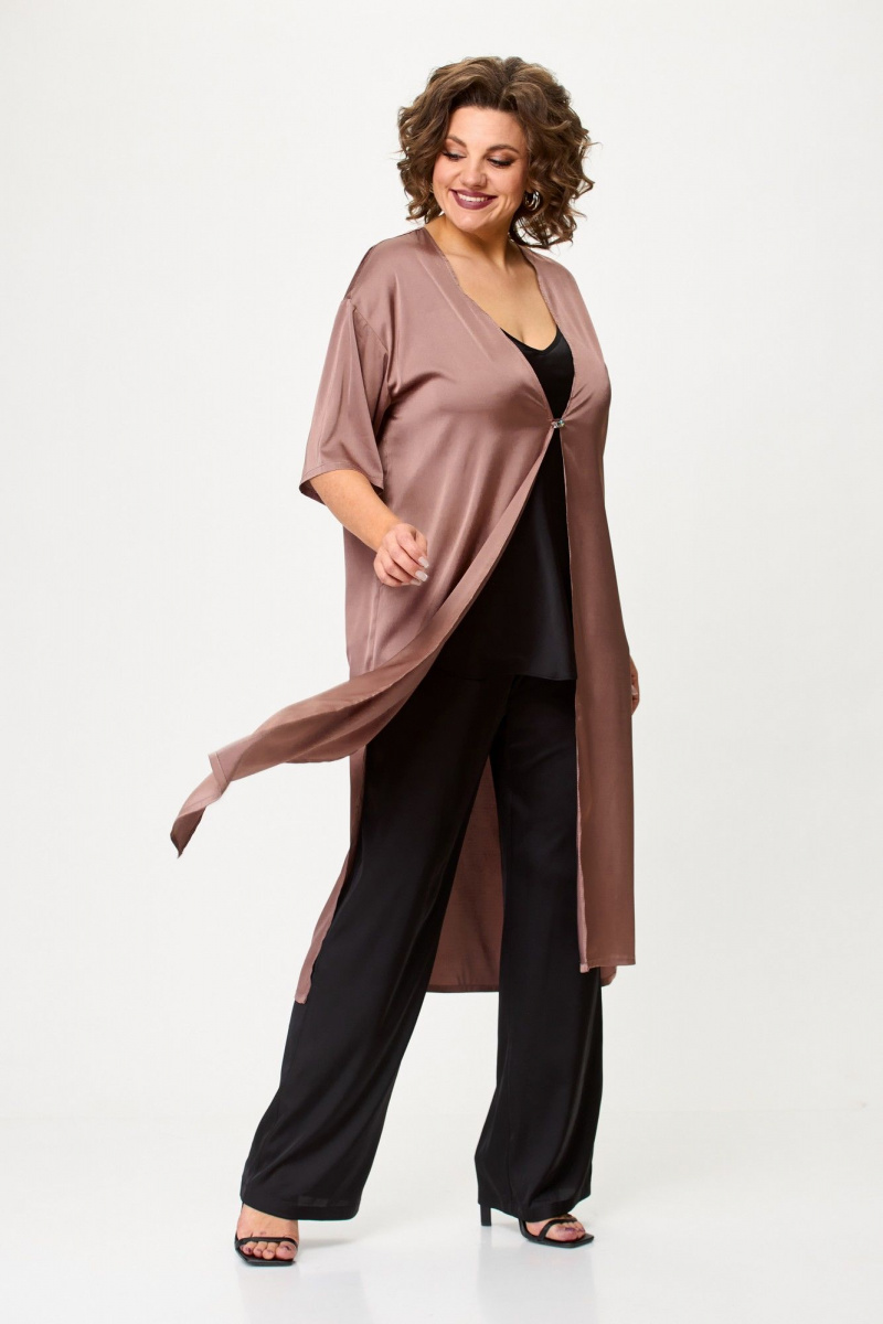 Рубашки Avenue Fashion 0326-1 капучино