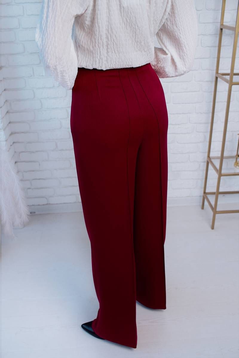 Брюки Gold Style 2629 бордовый