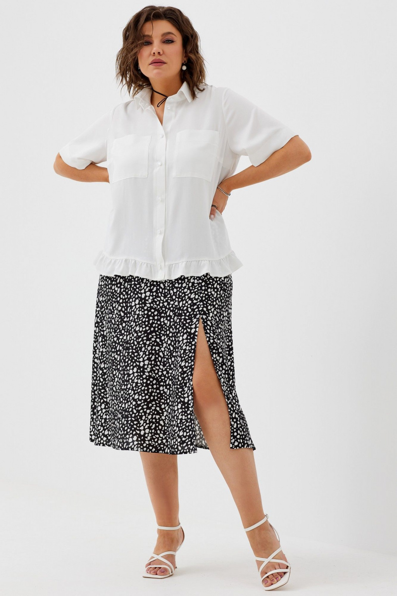 Блузы BegiModa 4091 молочный