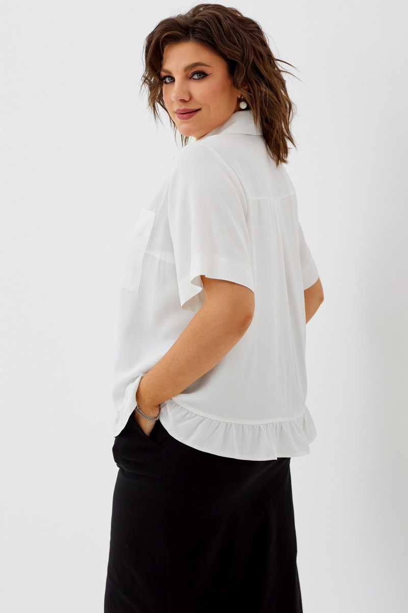 Блузы BegiModa 4091 молочный