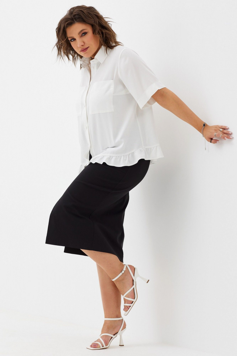 Блузы BegiModa 4091 молочный