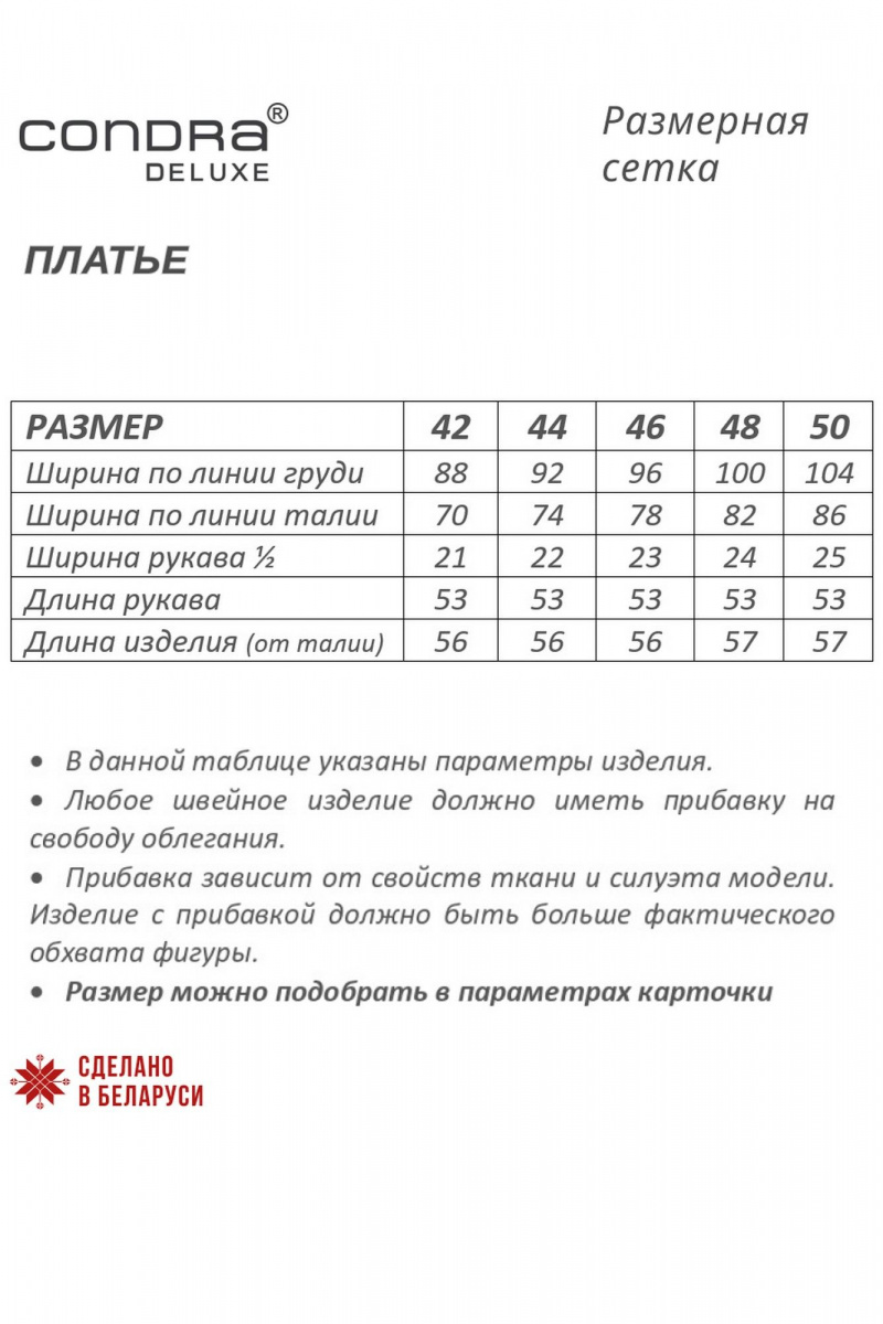 Платья Condra 4368 белый-мятный