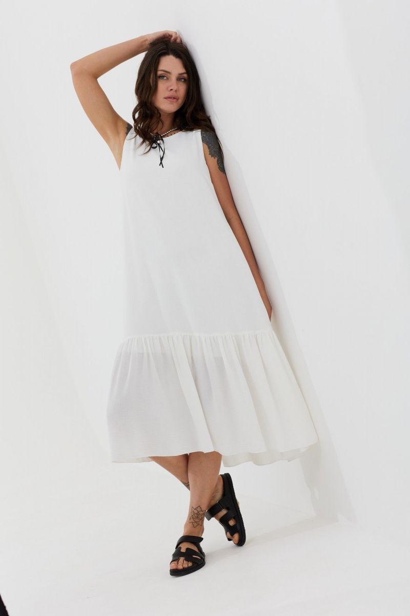 Платья MG Wear 5102 молочный