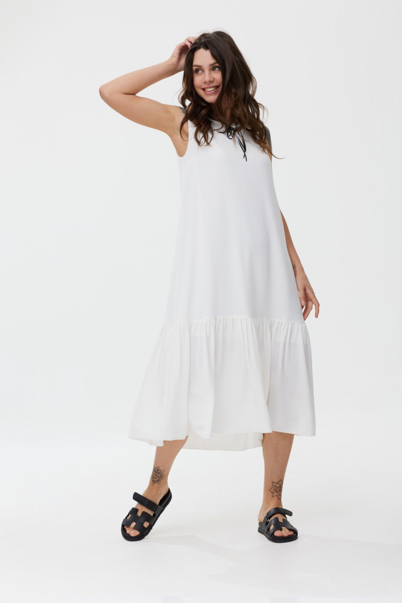 Платья MG Wear 5102 молочный