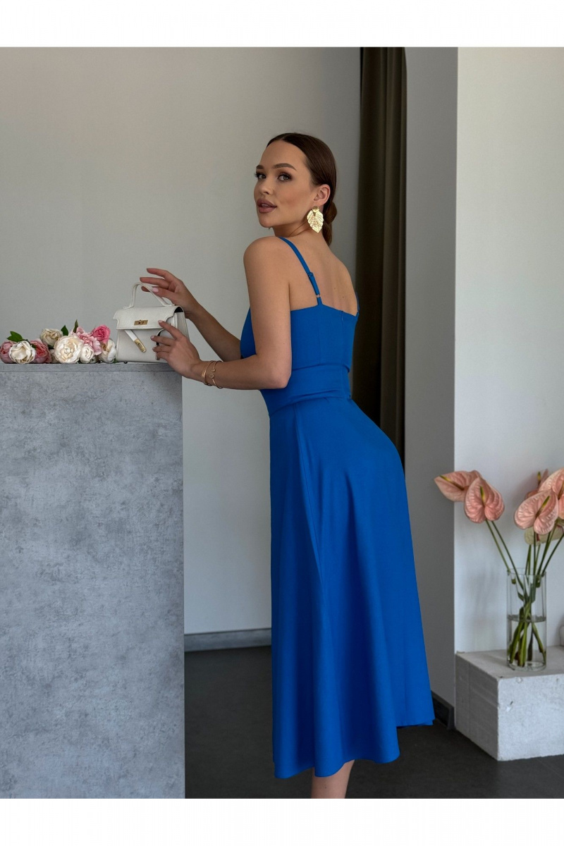 Платья Dilana VIP 2038 василек