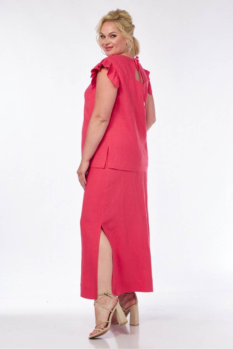 Юбочный комплект AVA fashion М-064 малиновый