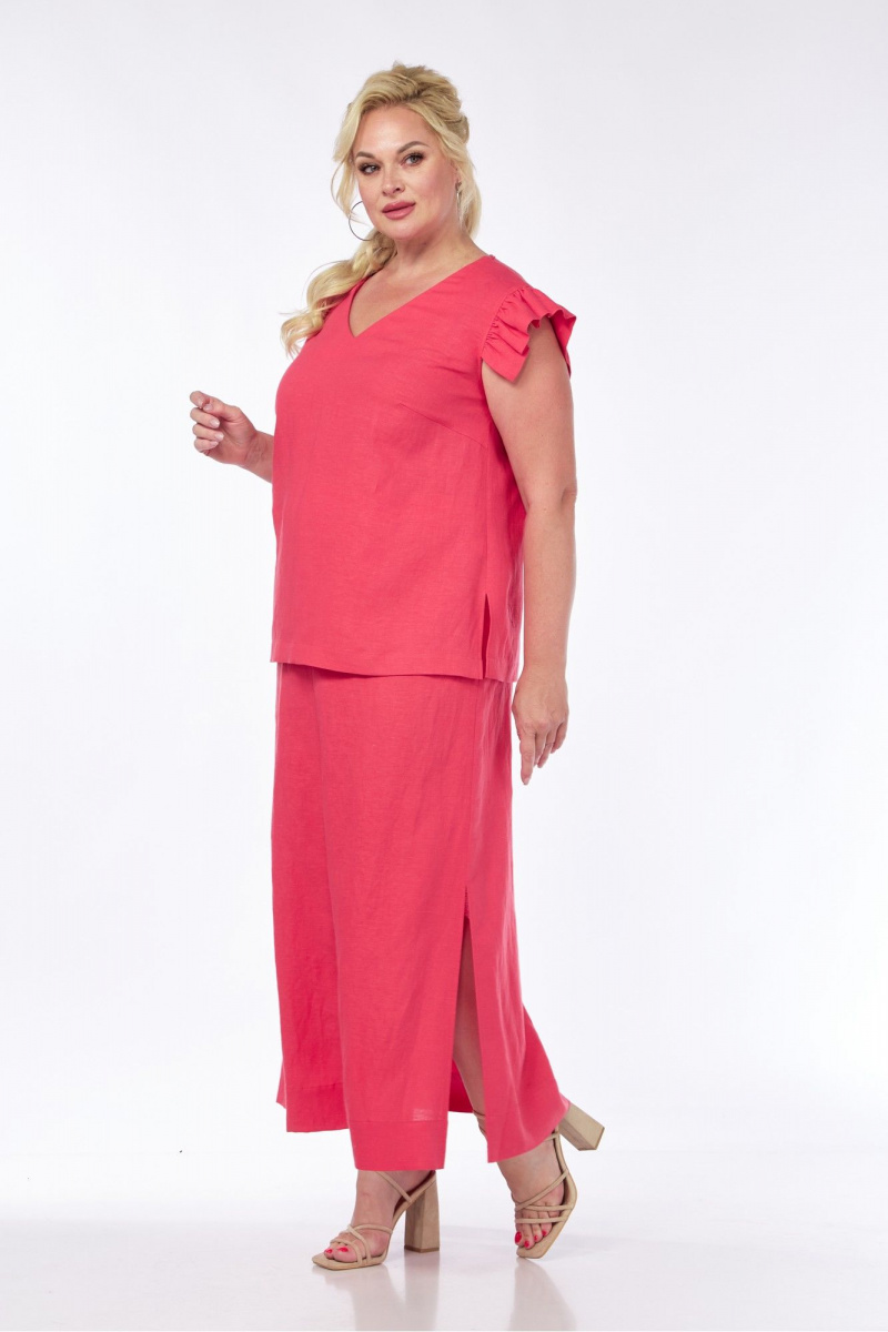 Юбочный комплект AVA fashion М-064 малиновый