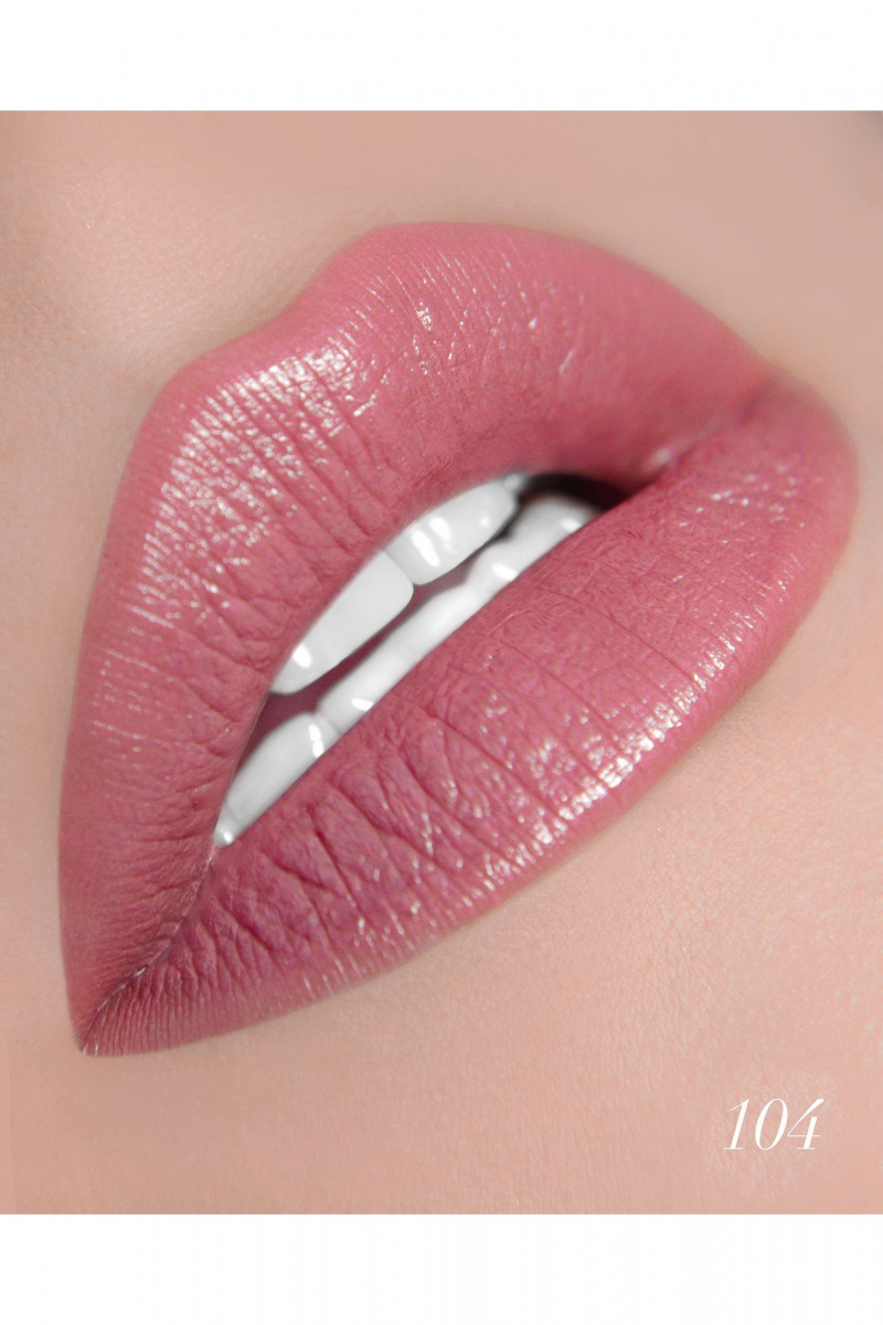 Помады Belor Design BE COLOR тон 104 дымчатая роза