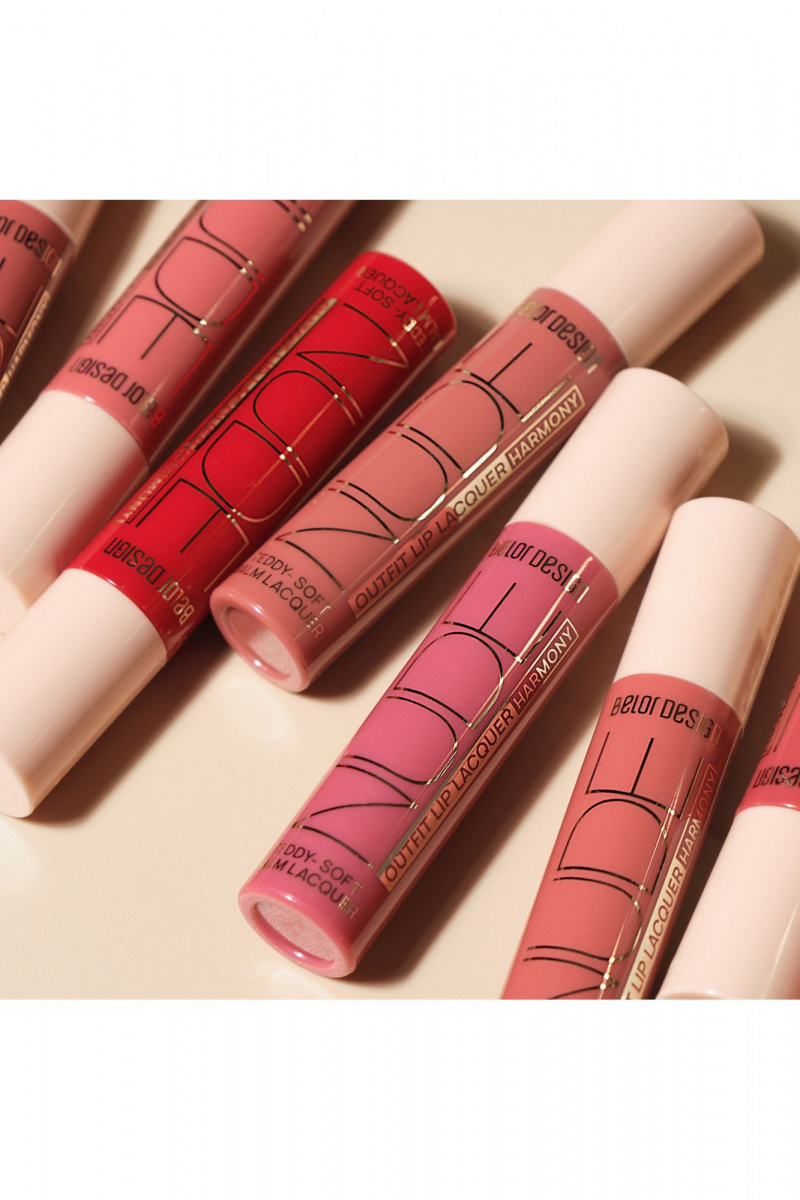 Блески и тинты Belor Design Nude Harmony Outfit Lip тон 26 Berry Date