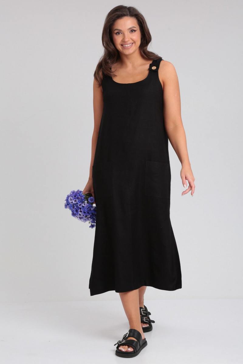 Сарафаны Your size 2232 черный