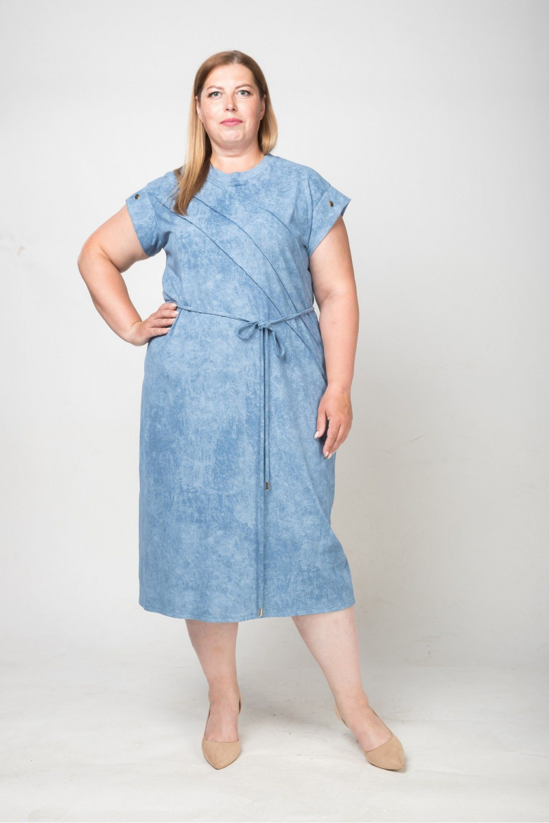 Платья Shymoda М 420-24 голубой