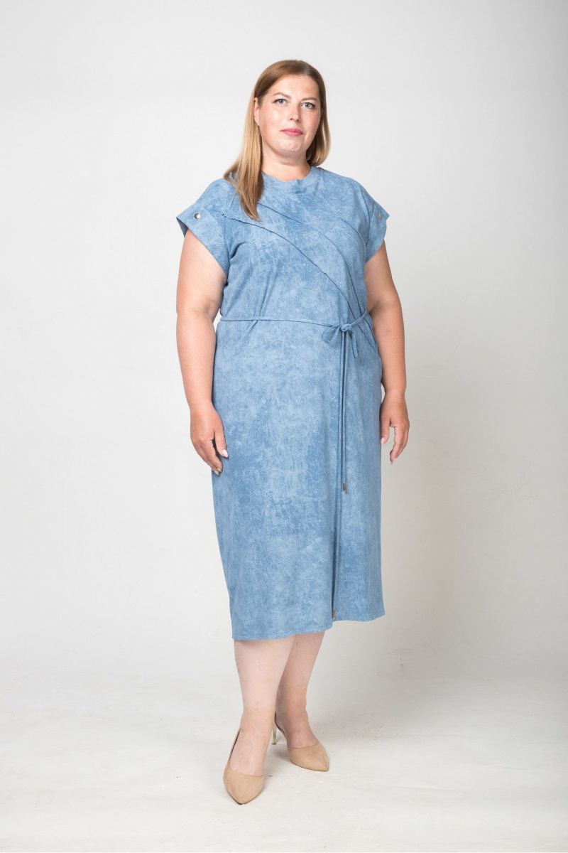 Платья Shymoda М 420-24 голубой